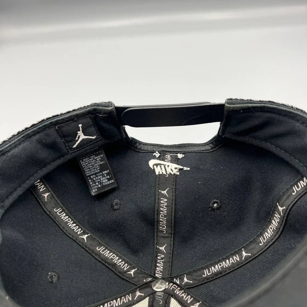 Air Jordan Hat Men Black Cement Elephant Jumpman Nike Air Snap Back Cap‎